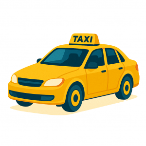 Taxi seitlich